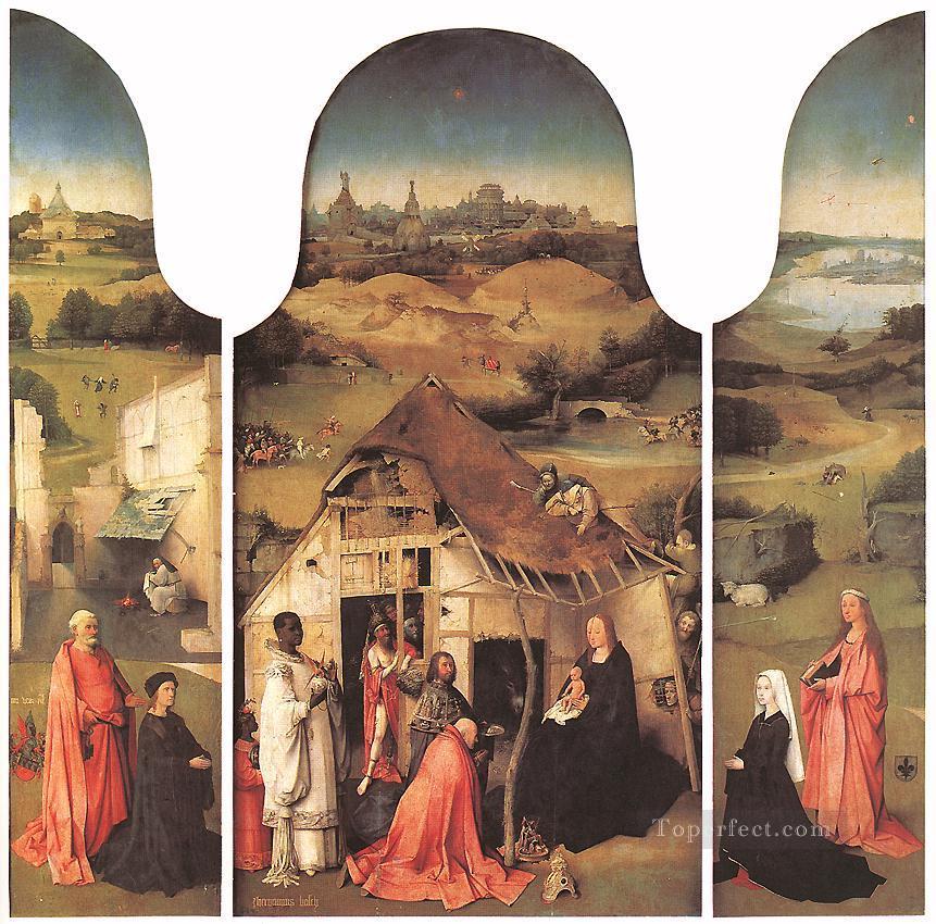 Adoration of the Magi1 moral Hieronymus Bosch Oil Paintings
